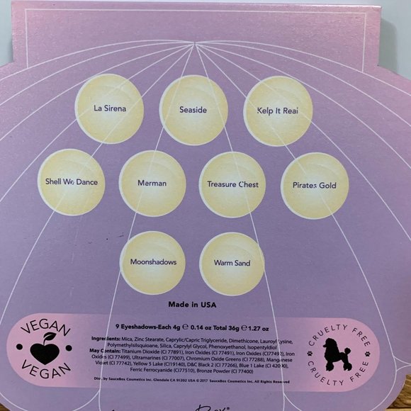 Sauce Box Mermaid Life Eyeshadow Palette - Picture 4 of 8